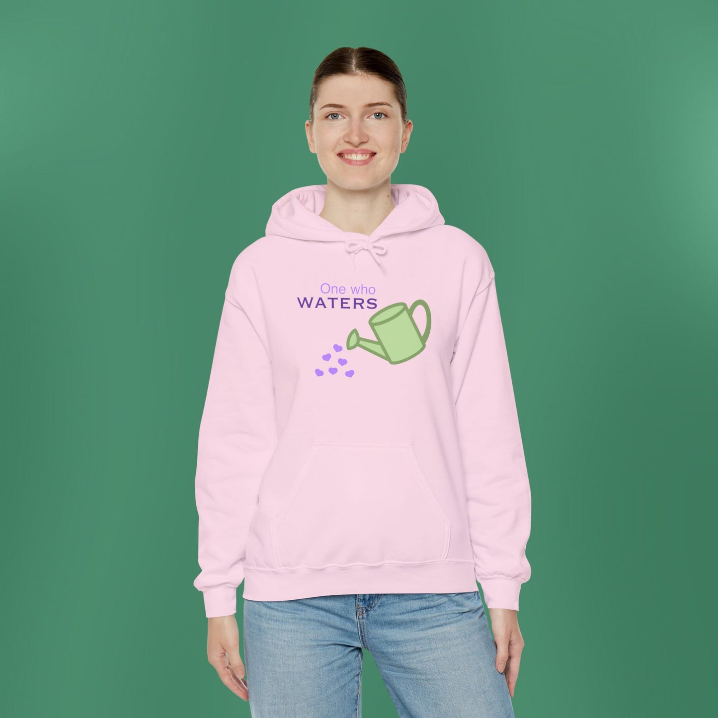 Psalm 11:25 - Purple Hooded Sweatshirt