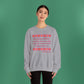 Isaiah 40:8 - Pink Daisy Women's Crewneck Sweatshirt