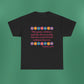 Isaiah 40:8 - Multi Daisy Cotton T-Shirt (Front Only)