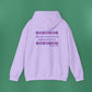 Isaiah 40:8 - Purple Daisy Hooded Sweatshirt