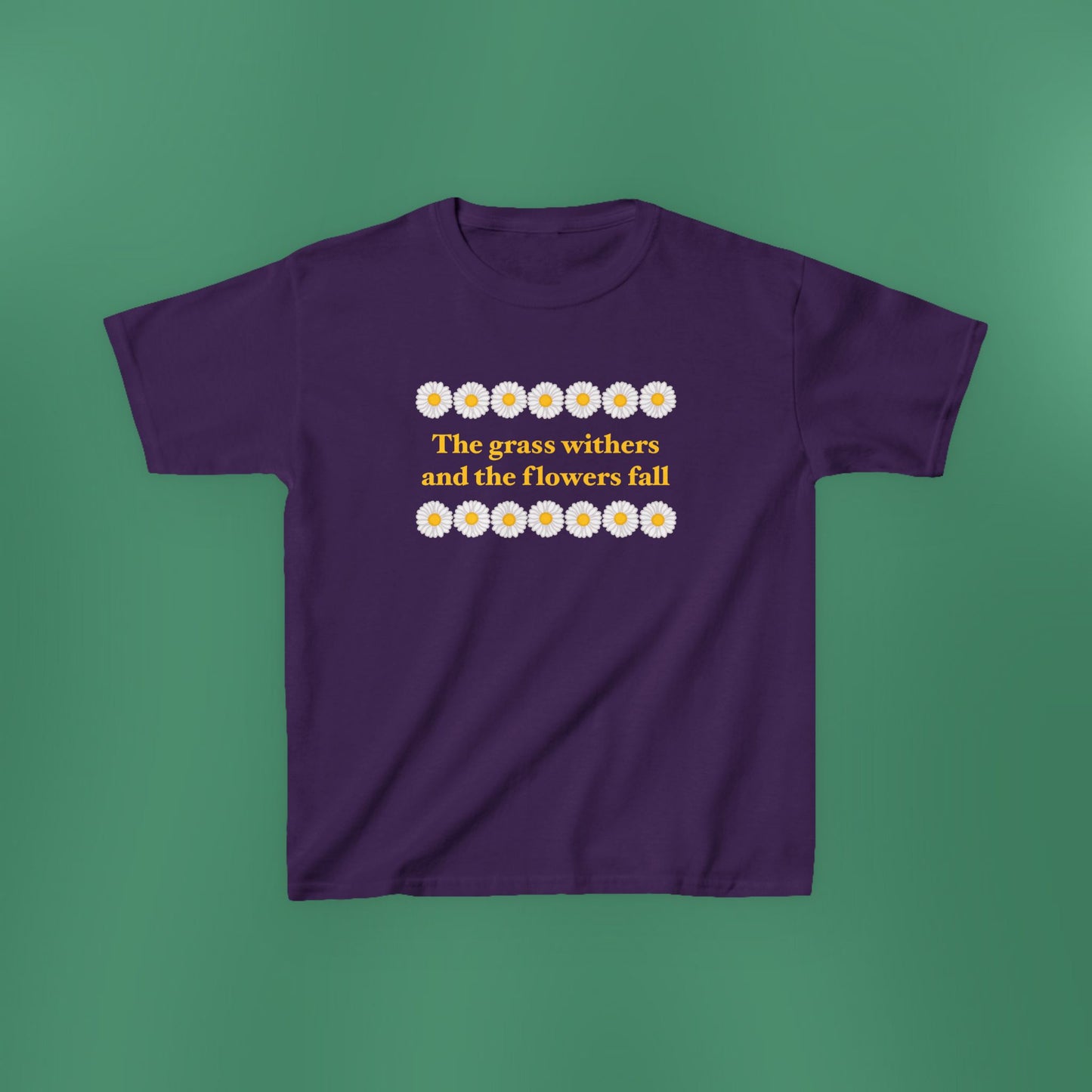 Isaiah 40:8 - Classic Daisy Girl's T-Shirt