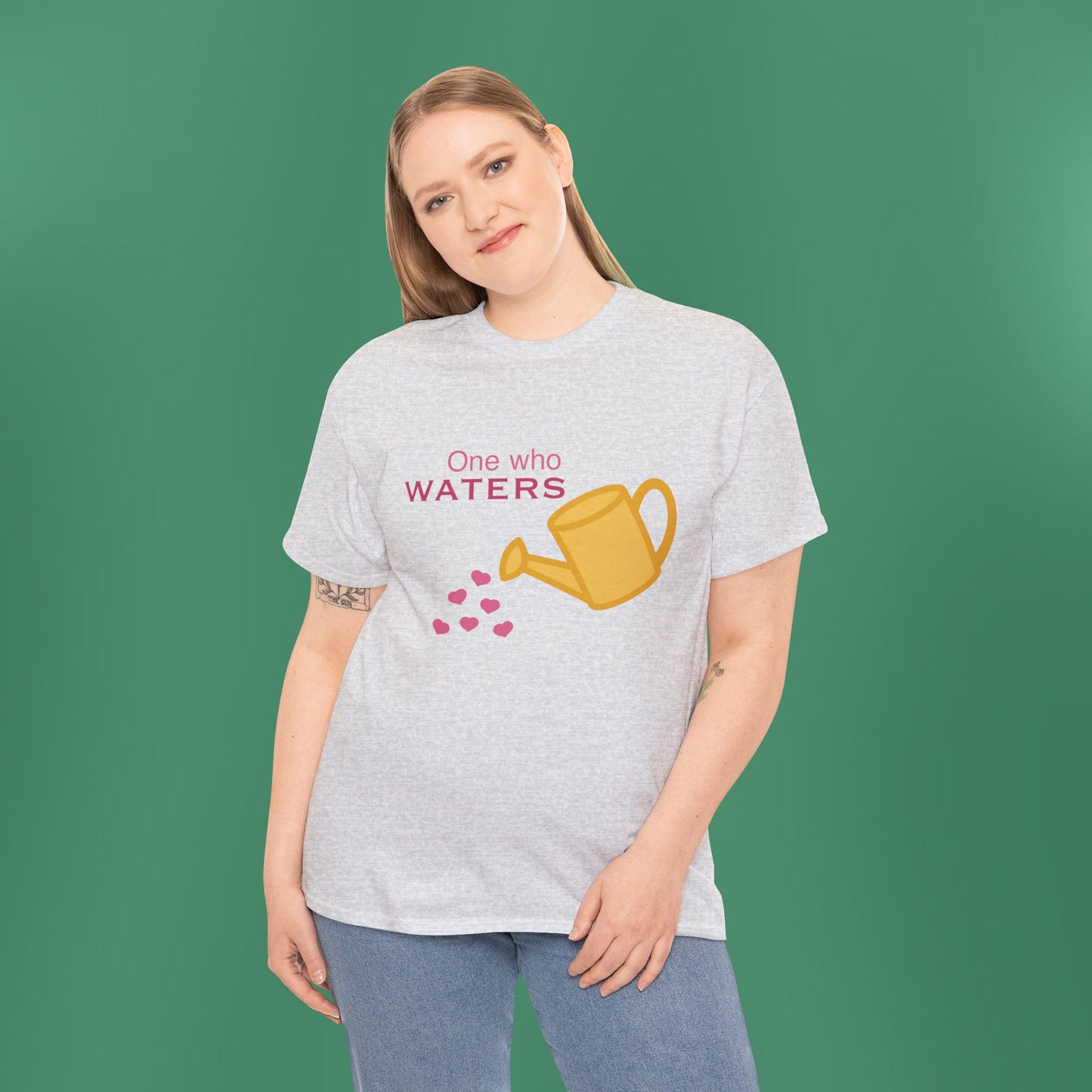 Psalm 11:25 - Pink Cotton T-Shirt