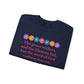 Isaiah 40:8 - Multi Daisy Women's Crewneck Sweatshirt