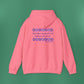 Isaiah 40:8 - Purple Daisy Hooded Sweatshirt