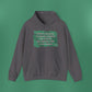 Proverbs 31:30 - Dark Green Hooded Sweatshirt