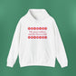 Isaiah 40:8 - Pink Daisy Hooded Sweatshirt