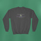 Fearfully and Wonderfully Made - Purple Girl's Crewneck Sweatshirt