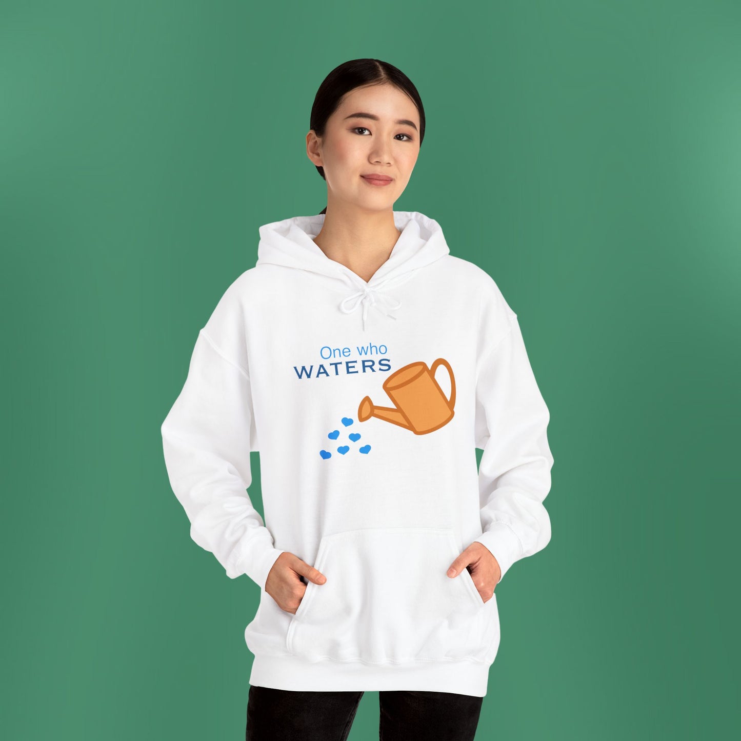 Psalm 11:25 - Blue Hooded Sweatshirt