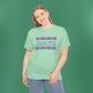 Isaiah 40:8 - Purple Daisy Cotton T-Shirt