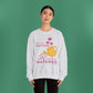 Psalm 11:25 - Pink Crewneck Sweatshirt (Front Only)