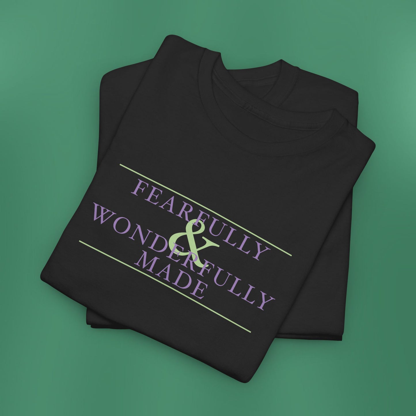 Fearfully and Wonderfully Made - Purple Women's T-Shirt