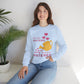 Psalm 11:25 - Pink Crewneck Sweatshirt (Front Only)