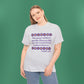 Isaiah 40:8 - Purple Daisy Cotton T-Shirt (Front Only)