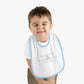 Fearfully and Wonderfully Made - Blue Baby Bib