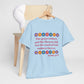 Isaiah 40:8 - Multi Daisy Cotton T-Shirt (Front Only)