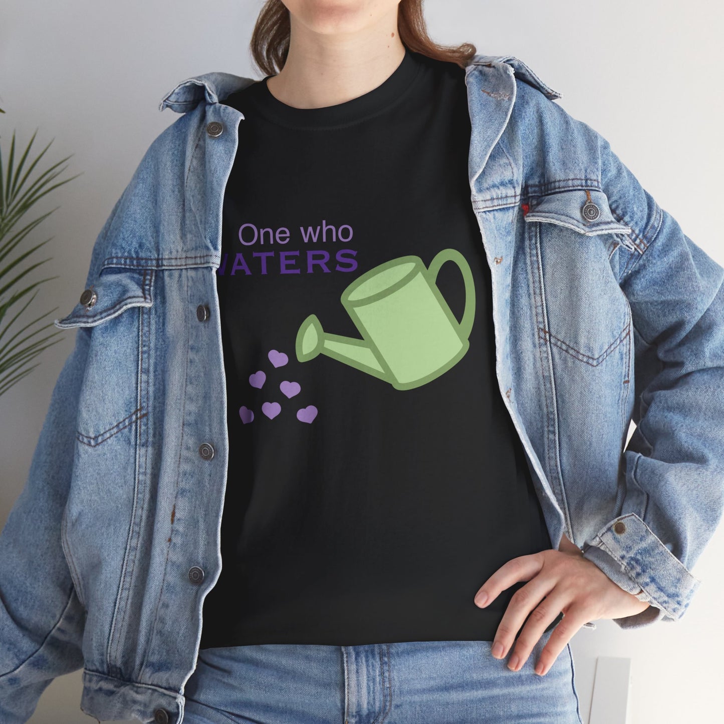 Psalm 11:25 - Purple Cotton T-Shirt