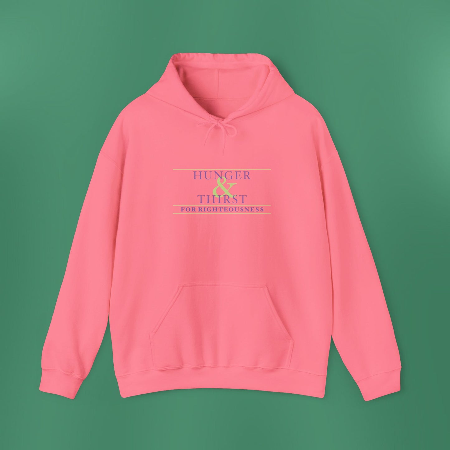 Hunger and Thirst - Purple Women's Hooded Sweatshirt