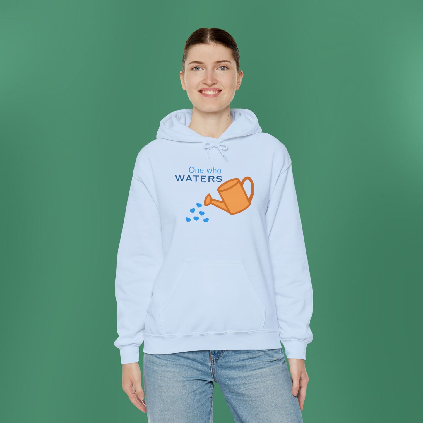 Psalm 11:25 - Blue Hooded Sweatshirt