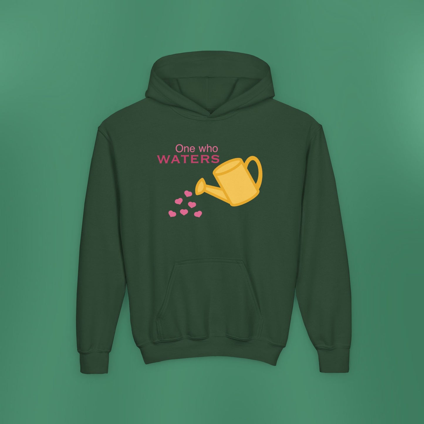 Psalm 11:25 - Pink Girl's Hooded Sweatshirt