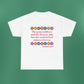 Isaiah 40:8 - Multi Daisy Cotton T-Shirt (Front Only)