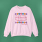 Isaiah 40:8 - Multi Daisy Women's Crewneck Sweatshirt