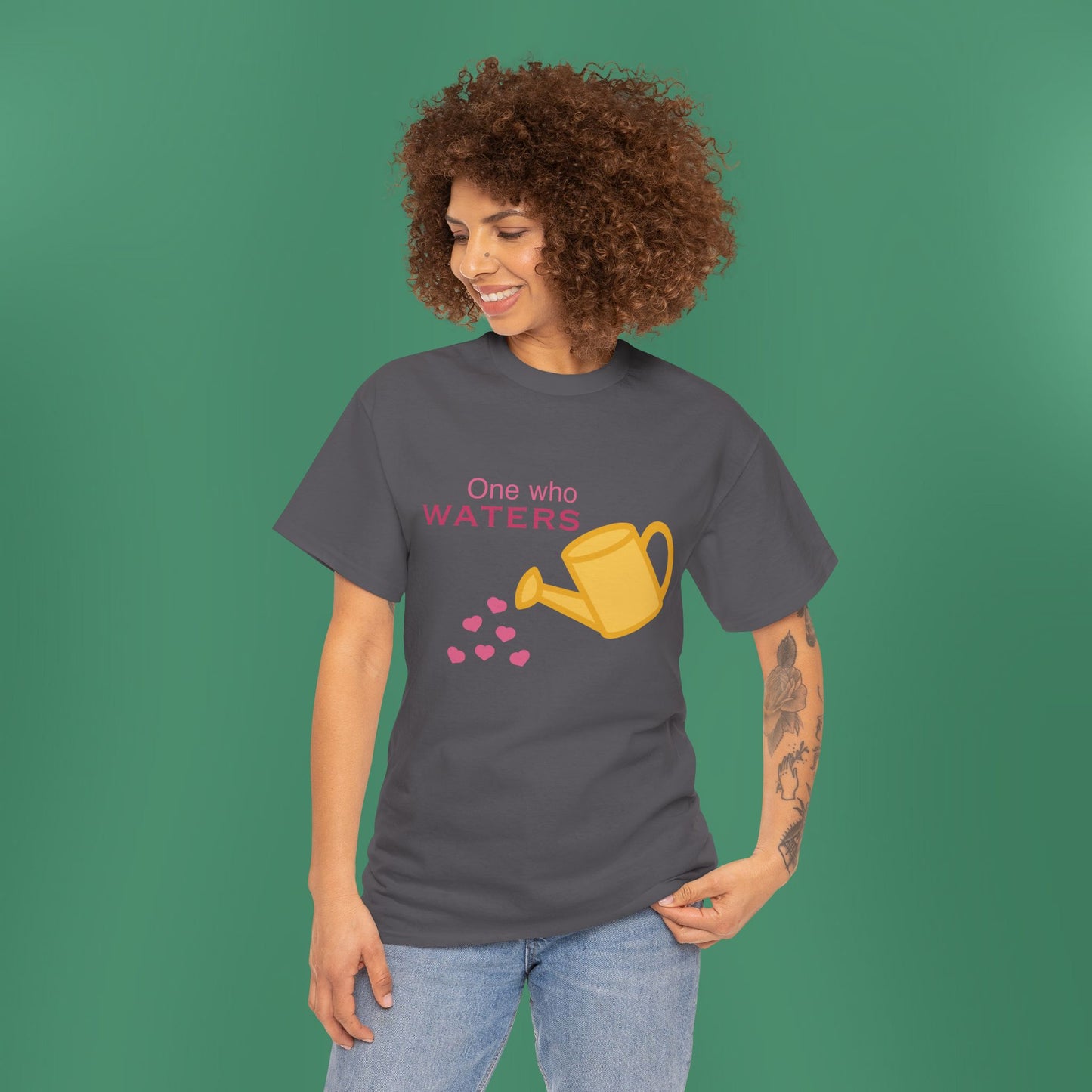 Psalm 11:25 - Pink Cotton T-Shirt