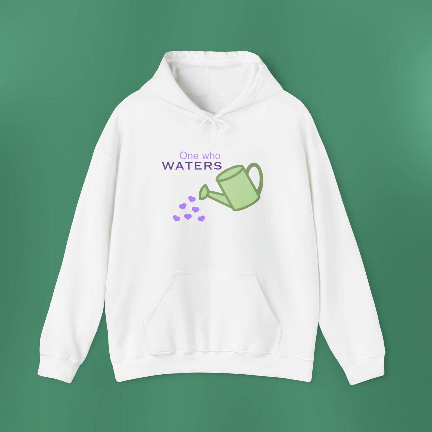 Psalm 11:25 - Purple Hooded Sweatshirt