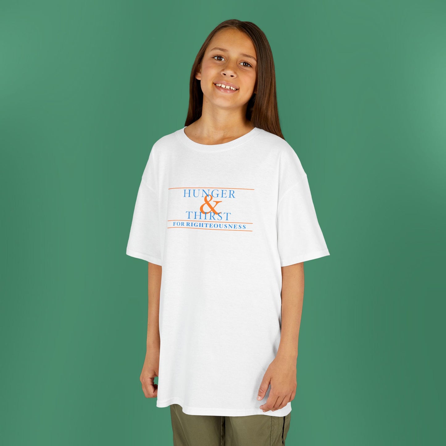 Hunger and Thirst - Blue Children's T-Shirt