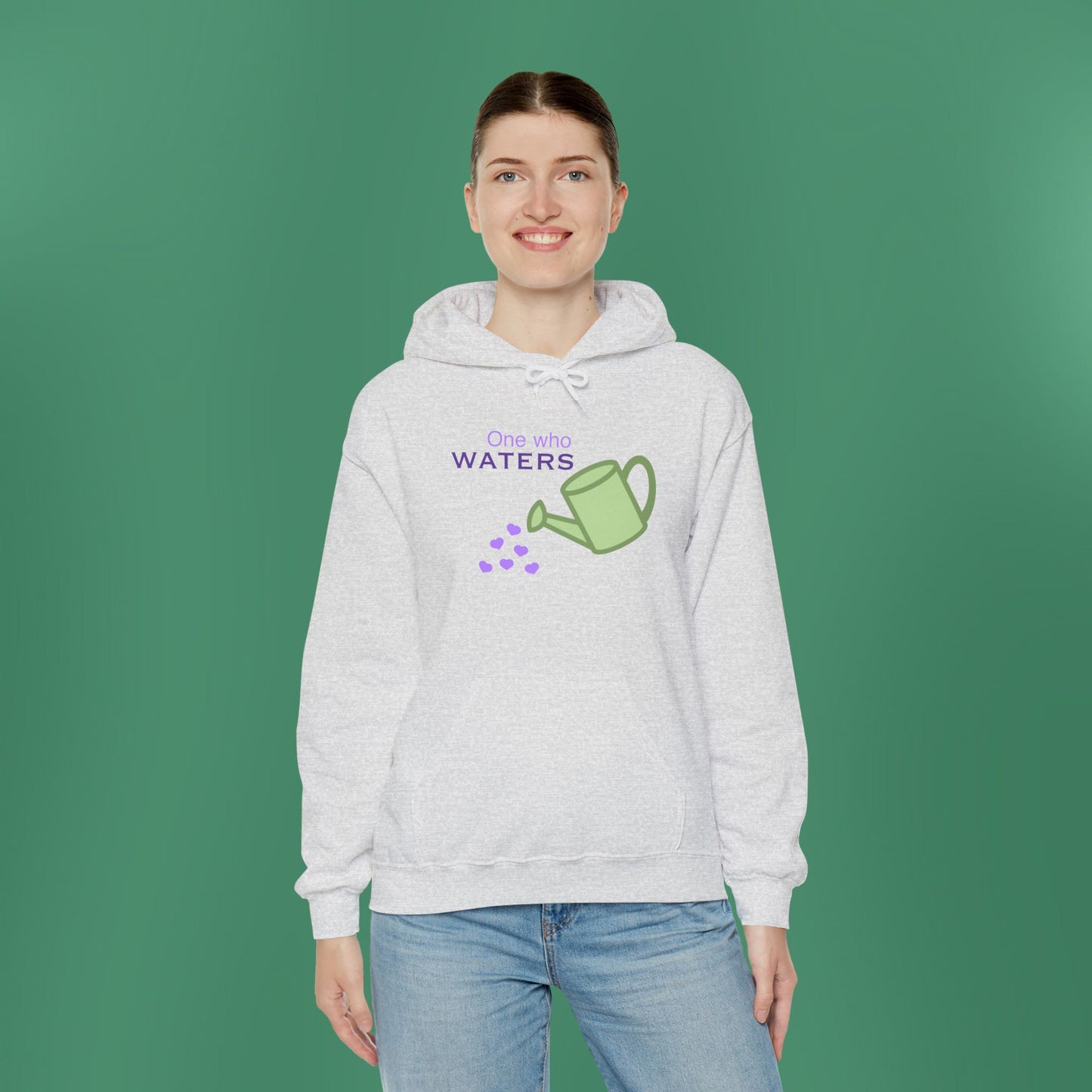 Psalm 11:25 - Purple Hooded Sweatshirt