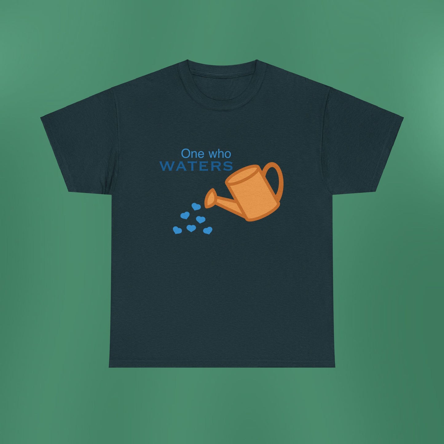 Psalm 11:25 - Blue Cotton T-Shirt