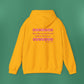 Isaiah 40:8 - Pink Daisy Hooded Sweatshirt