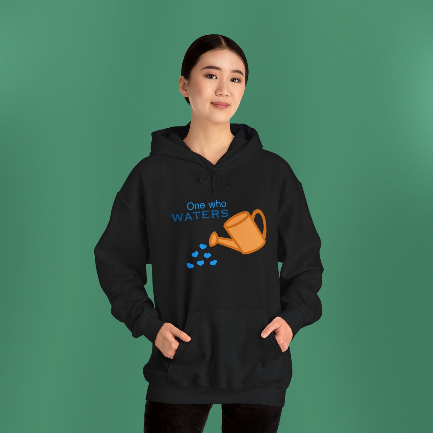 Psalm 11:25 - Blue Hooded Sweatshirt