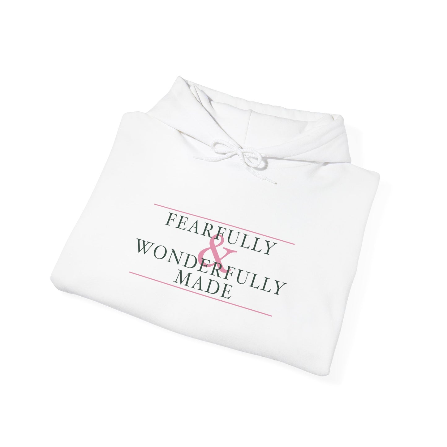 Fearfully and Wonderfully Made - Green Women's Hooded Sweatshirt