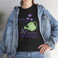 Psalm 11:25 - Purple Cotton T-Shirt (Front Only)