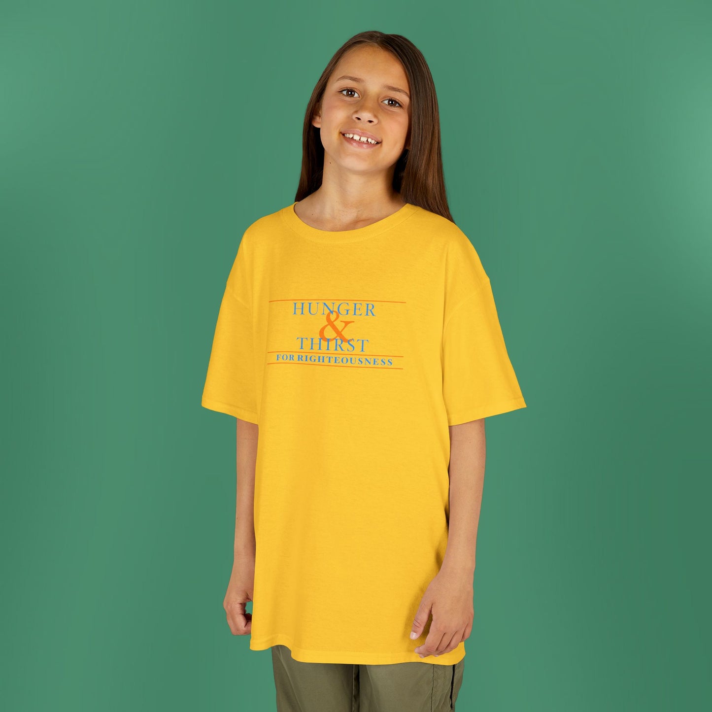 Hunger and Thirst - Blue Children's T-Shirt