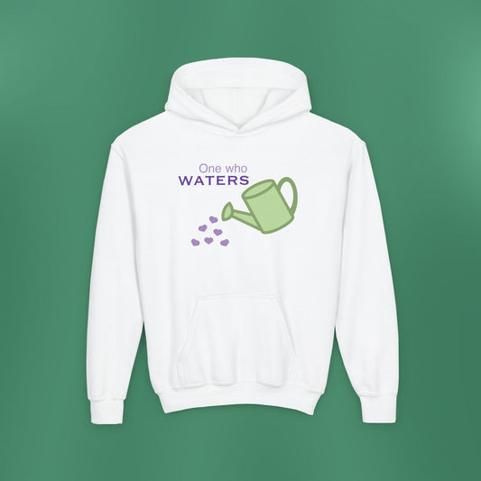 Psalm 11:25 - Purple Girl's Hooded Sweatshirt