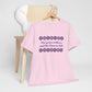 Isaiah 40:8 - Purple Daisy Cotton T-Shirt