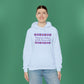 Isaiah 40:8 - Purple Daisy Hooded Sweatshirt