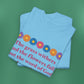Isaiah 40:8 - Multi Daisy Cotton T-Shirt (Front Only)