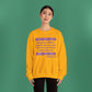 Isaiah 40:8 - Purple Daisy Women's Crewneck Sweatshirt