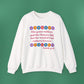 Isaiah 40:8 - Multi Daisy Women's Crewneck Sweatshirt