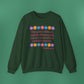 Isaiah 40:8 - Multi Daisy Women's Crewneck Sweatshirt