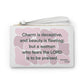 Proverbs 31:30 - Pink Clutch Bag
